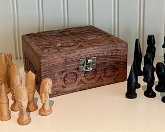 Carved Chess Pieces