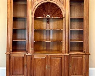 Custom Carved Bookshelf