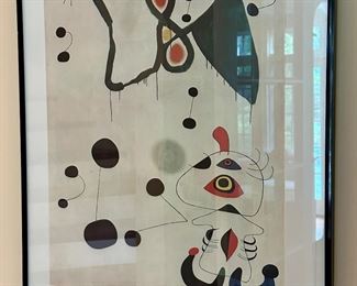 Miro - "Femme et Oiseau dans la Nuit" 1945