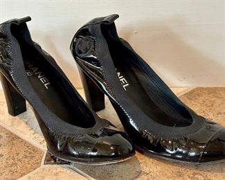 Chanel Patent Leather Heels