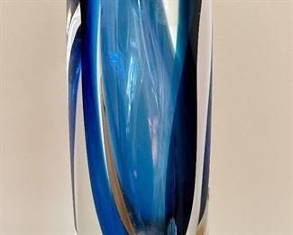 Kosta Boda Vase, Signed Goran Warff