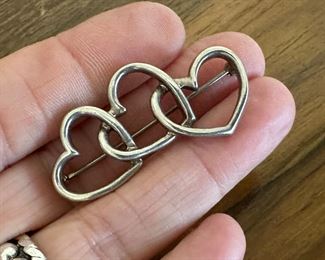 Tiffany & Co. Heart Pin