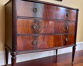 Vintage Dresser with Brass Feet