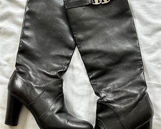 Salvatore Ferragamo Leather Boots