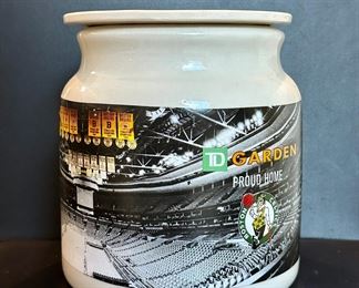 Boston Celtics TD Garden Cookie Jar