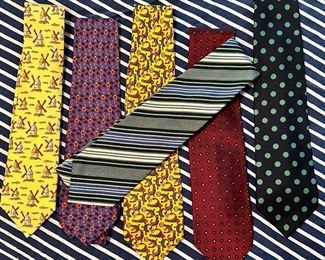 Hermes, Zegna, Christian Dior Ties