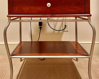 Item 46: Stanley Furniture Side Table - 26"l x 17"w x 26.75"h: $265