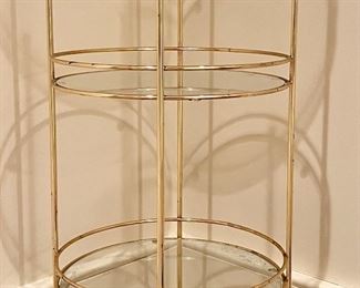 Brass & Glass Stand - available at the sale