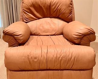Leather Recliner - available at the sale