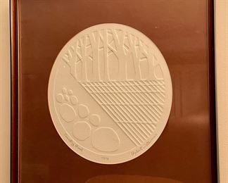 Item 57: MCM "Country Road," Signed Robert Waterman 40/75 - 21" x 21": $225