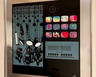 Item 61: Ernst Lurker Holographic Art - 24.25 x 24.25: $445