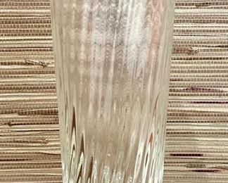 Item 73: Art Glass Vase, Signed (gold ball) - 14.5": $125