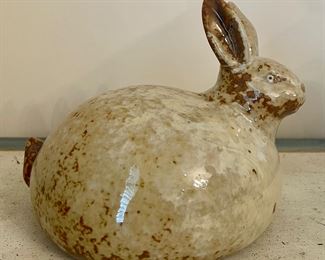 Item 101: Ceramic Rabbit - 6.5": $14