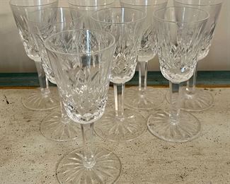 Item 117: (8) Waterford Lismore Cordial Glasses - 5.25": $125