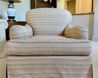 Item 38: (2) Furniture Guild Swivel Armchairs - 34.5"l x 22.5"w x 32"h: $625/Each