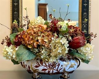 Item 138: Faux Floral Arrangement: $145