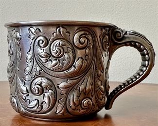Item 161: Late 19th C. Gorham Sterling Silver Cup - 3.25" x 2.75": $245