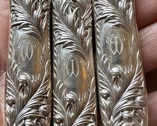 monogrammed handle detail