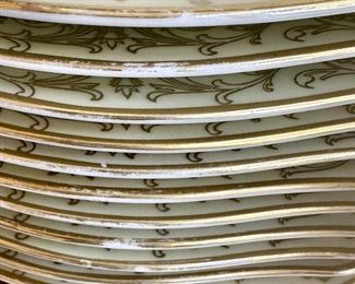 please note the missing gold gilt paint