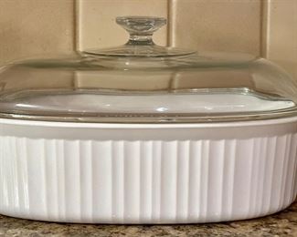 Item 178: Corningware Covered Casserole Dish - 4 Liter: $24