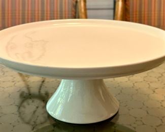 Item 181: Footed Cake Plate: $18
