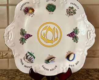 Item 182: Seder Plate: $24