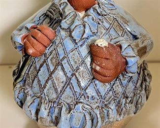 Item 202: Art Pottery Golfer - 5.5": $28