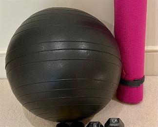 Exercise equipment available at the sale