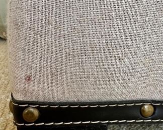 please note the small stain