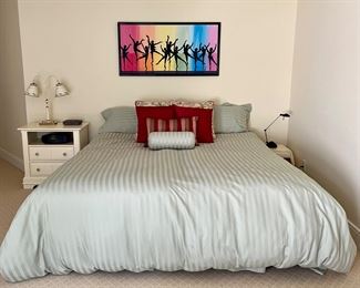 Linens available at the sale