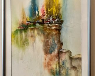 Watercolor, Signed Naomi - available at the sale