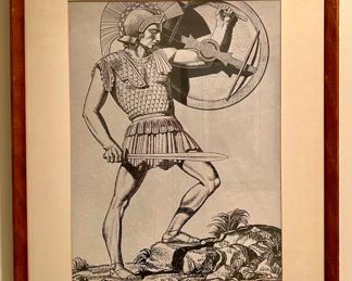 "Roman God" Framed Art - available at the sale