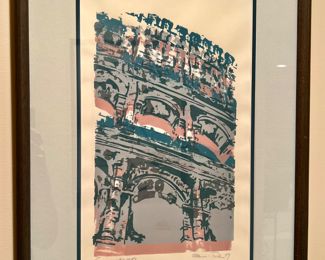 Signed Artwork - available at the sale