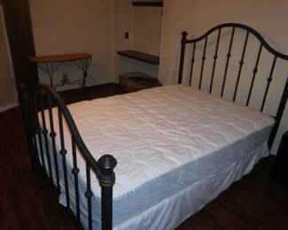 iron bed