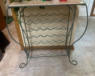 WINE RACK TABLE