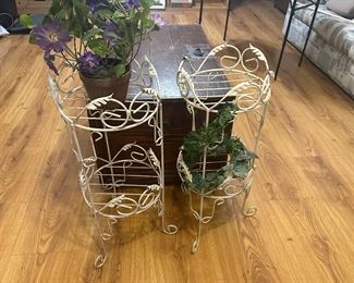 VINTAGE PLANT STANDS