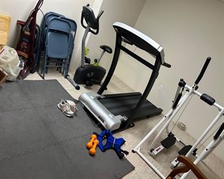 Exercise equipment treadmill bike elliptical 