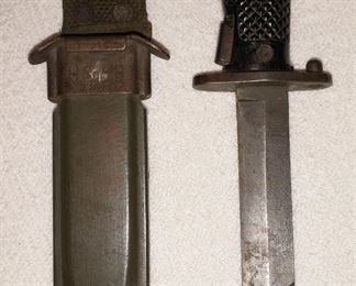 Imperial M5 bayonet and M8 scabbard