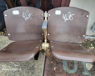 Nolan Ryan Autographed straight out of The original ball park