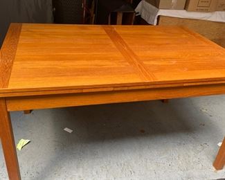 L101 Extending Draw Leaf Dining Room Table Mid Century
