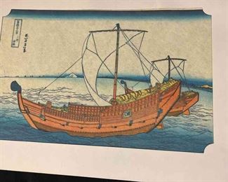 L220 At Sea off Kazusa Print 13x9 inches