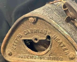 L225 Antique Pettys Carriage Heater