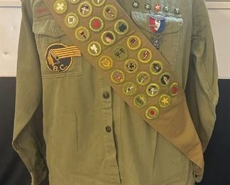 T068 Vintage Boy Scout Uniform