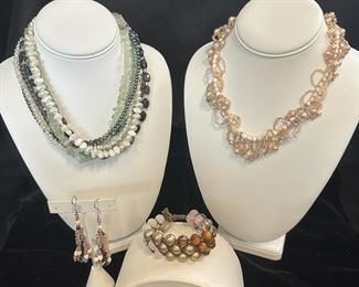 T081 Soft Tone Beaded Jewelry