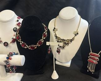 T087 Black Market White House Chicos Mika Costume Jewelry