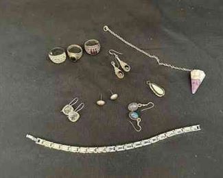 T109 925 Sterling Pieces And Other Non Sterling
