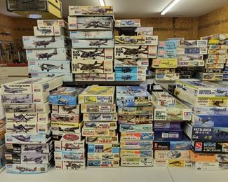 Model planes 1:32 to 1:72 scale