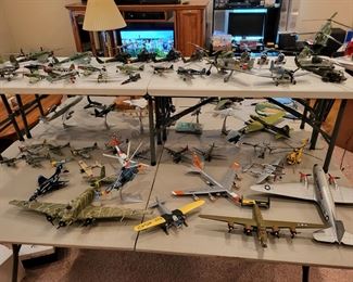Diecast and model planes