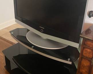 Samsung Television and Stand