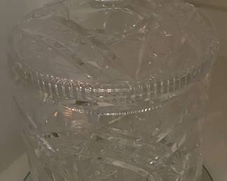Waterford Crystal Lidded/Biscuit Jar